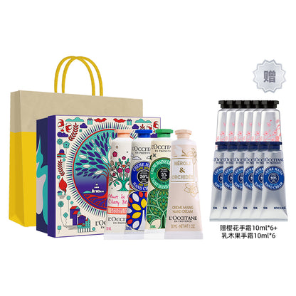 Loccitane hand cream combo care set увлажнение и восстановление 30 мл*3/30 мл*4/30 мл*8