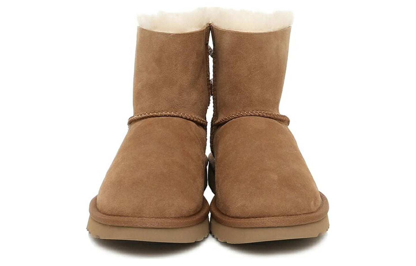 Ugg bailey mini bailey bow 2.0 padded warm snow boots women's chestnut brown