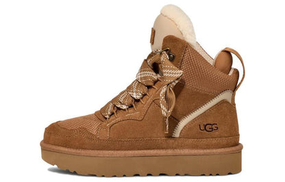 Ugg comfort casual short boots women's chestnut