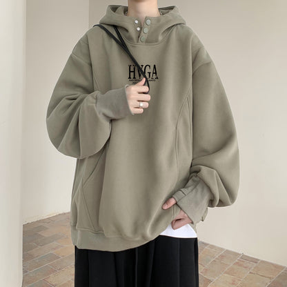 Erkaklar uchun HVGA ko'cha logotipli kapshonli