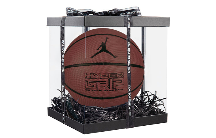 Jordan PU basketbol poyafzallari aşınmaya bardoshli va sirpanmaydigan yupqa jigarrang 7 to'p bilan mashq qilish