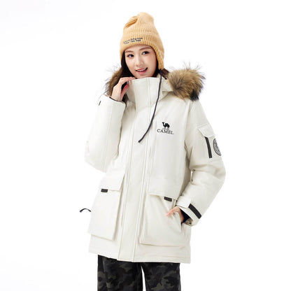 Пуховик Camel Warm Fleece Series Parker - Boxette Shop