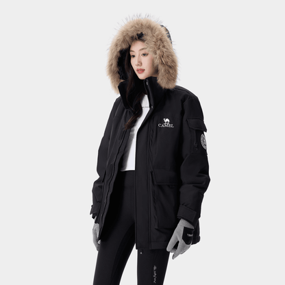 Пуховик Camel Warm Fleece Series Parker - Boxette Shop