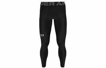 Under armour heatgear tight дышащий тренировки бег фитнес брюки внутренние леггинсы спортивные брюки мужские черный
