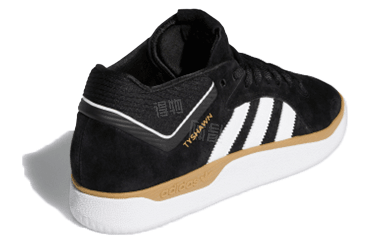 Кроссовки мужские Черно-белые Adidas Tyshawn Boardshorts - Boxette Shop