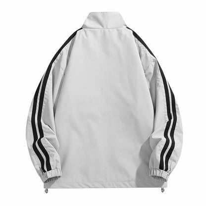 Playboy Amerika uslubidagi fermuarli kurtka