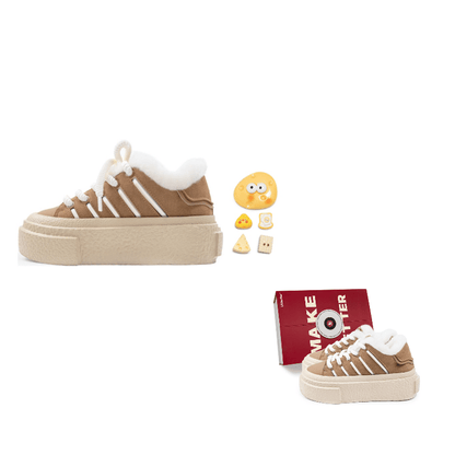 Кеды женские Lilbetter Baking Series Winter Plush - Boxette Shop