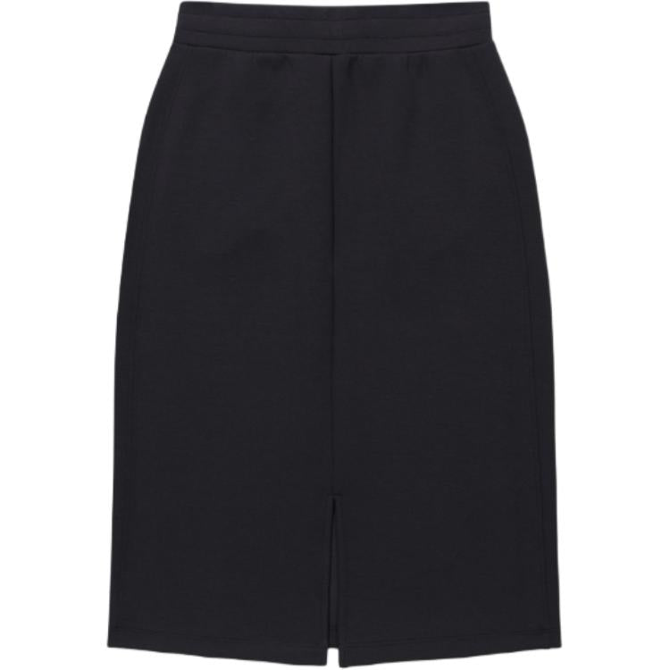 Le coq le coq sportif tekis rangli orqa bo'lingan yarim uzunlikdagi tasodifiy maxi yubkalar ayollar