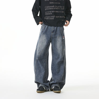 Pal ongaco pal ongaco American retro deconstruction splicing dizayn tuyg'u yuvish do eski bo'sh yuz burma pichoq shimlar harf logo bosma tide moda tasodifiy keng jinsi erkaklar va ayollar bir xil modellar bilan