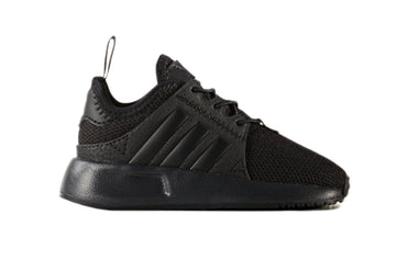 Adidas originals x_plr el i breathable mid top athletic casual shoes black infant & toddler