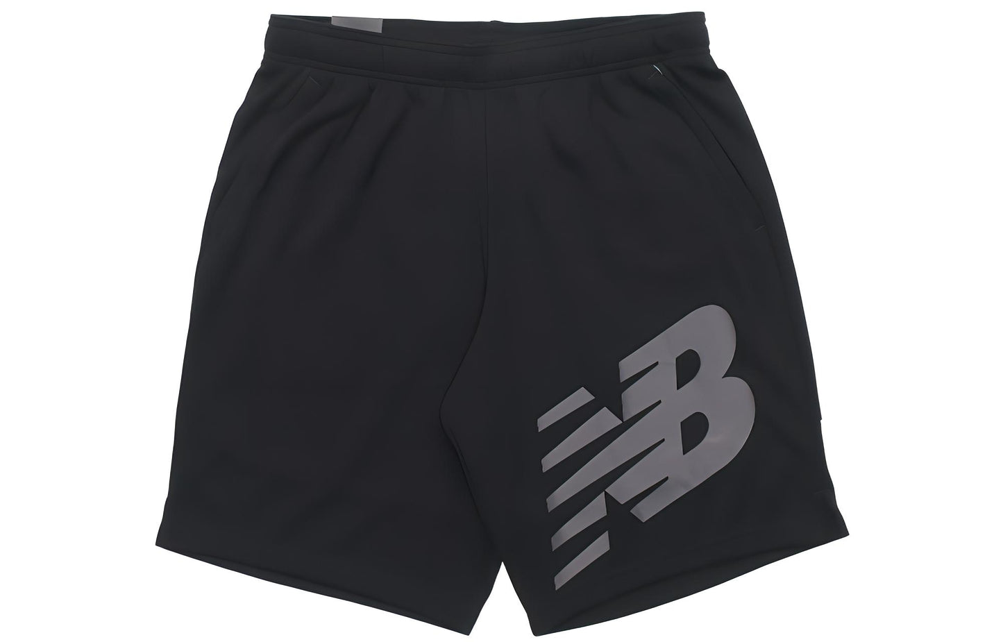 Yangi balans harfi logotipi, qulay nafas oladigan, erkaklar uchun qora sport shortilari