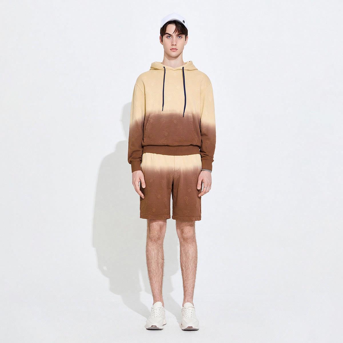 Navigare x yosh italyan kichkina yelkanli qayiqli gradient quyuq jakkard to'liq bosma tanga tekis tasodifiy shortilar erkaklar modellari