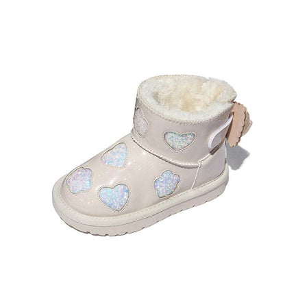 Ботинки детские Snoffy Padded Glitter Love Wear-resistant Anti-slip - Boxette Shop