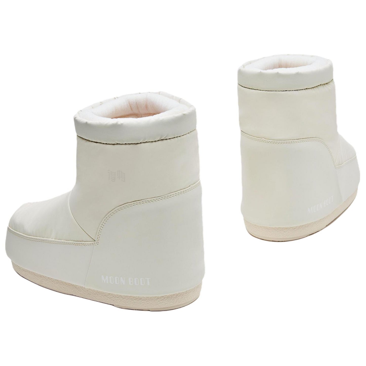Moon boot теплый полиэстер casual удобный комфорт короткие снежные сапоги унисекс белый