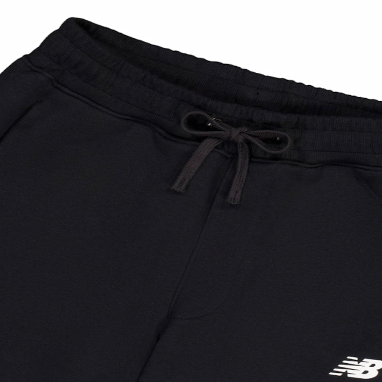 New Balance Simple Match Bog'li kamar bo'shashgan tekis kundalik shim Erkaklar Qora