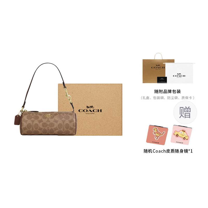 Сумка женская Coach Nolita 20 Brand Logo Pvc Patchwork - Boxette Shop