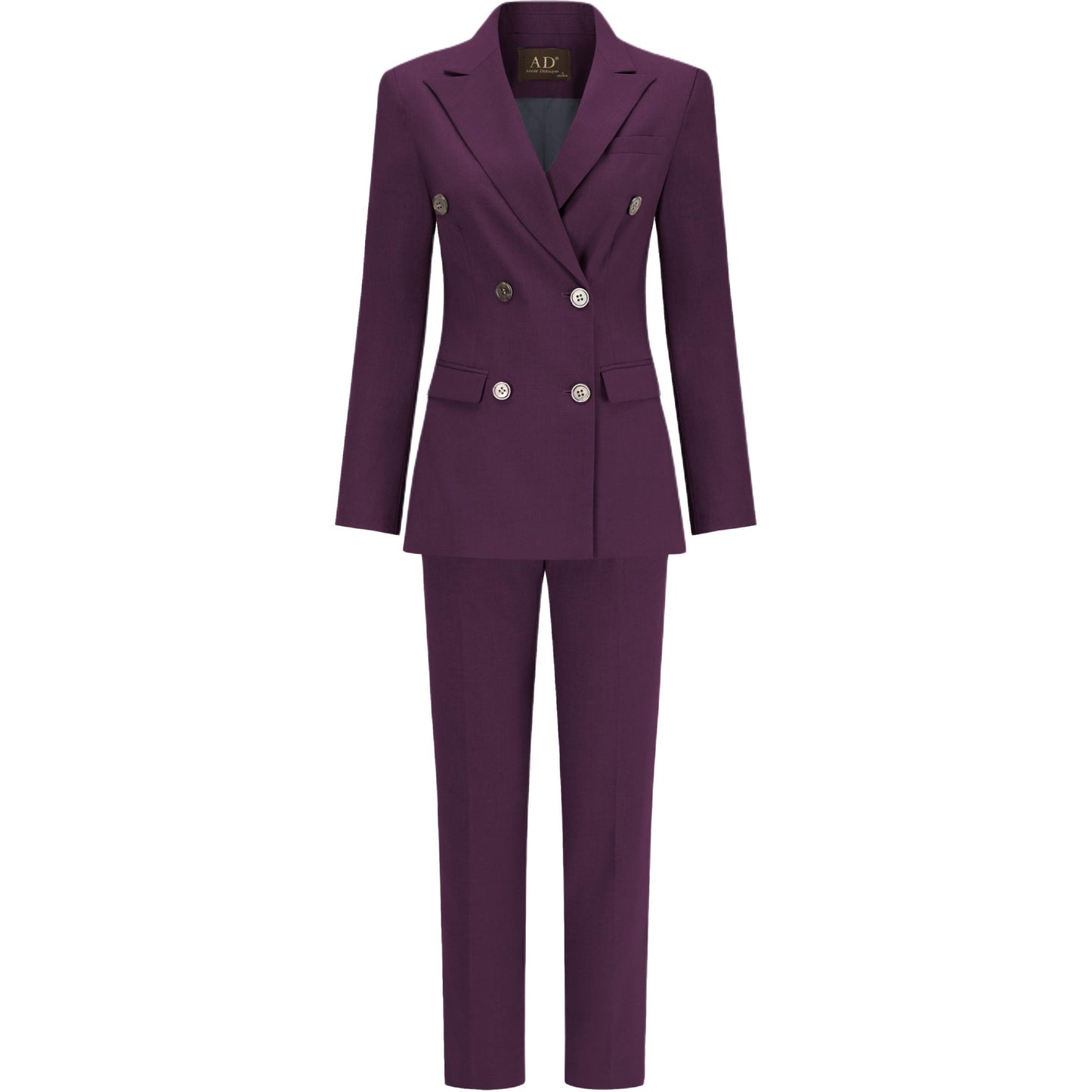 Bir qismli ayollar bahor va kuzgi kichkina keksa erkaklar moda tuyg'usi tasodifiy katta o'lchamli martabali rasmiy kostyum kostyumi ayol modellari