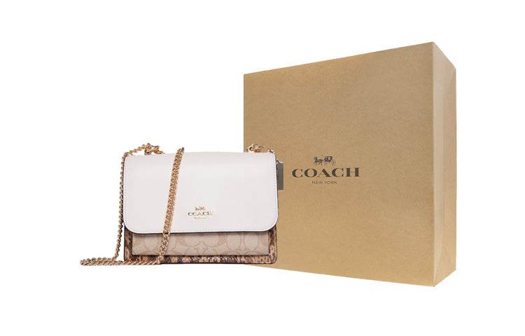 Сумка женская Coach Klare 21 Classic Colour Block Chain - Boxette Shop