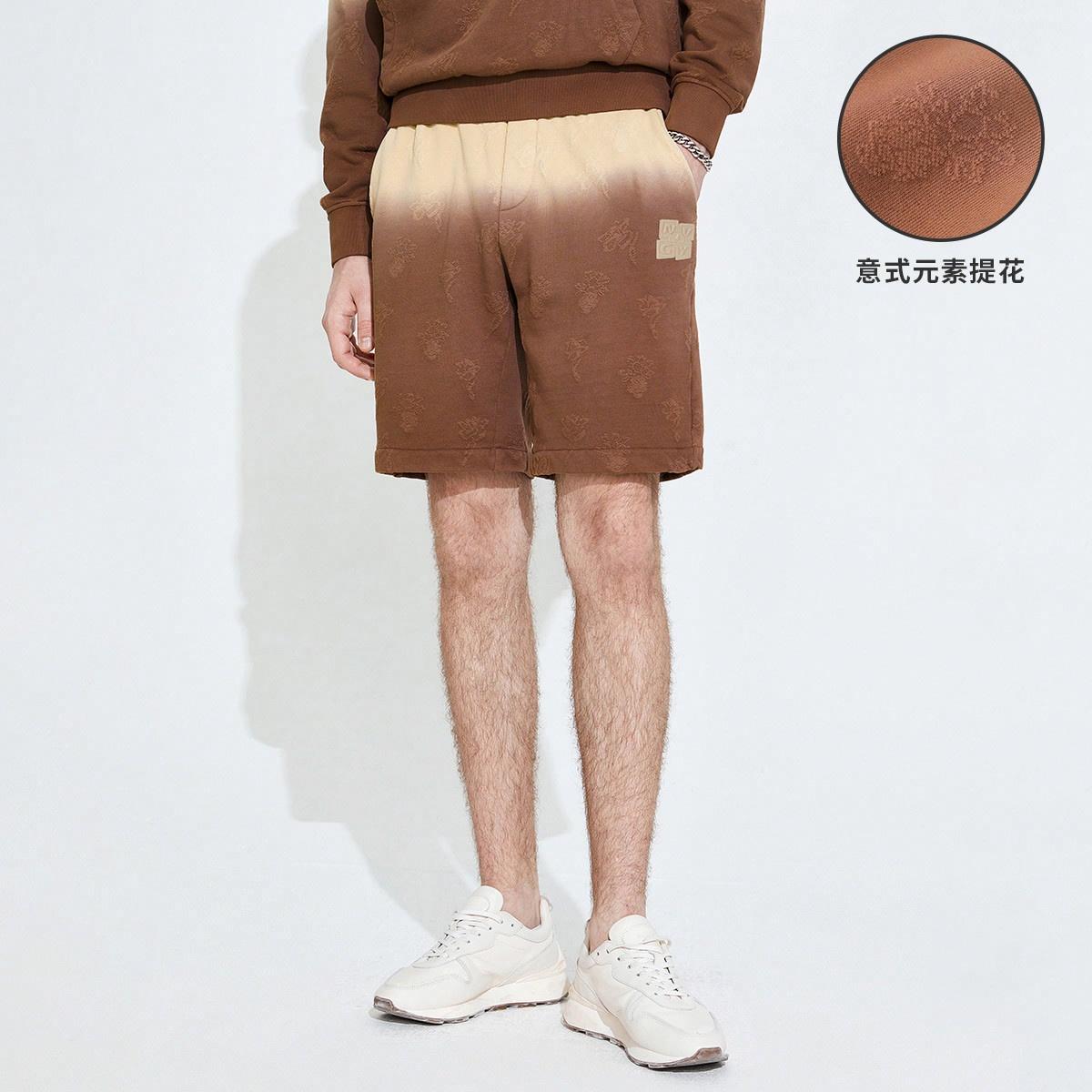 Navigare x yosh italyan kichkina yelkanli qayiqli gradient quyuq jakkard to'liq bosma tanga tekis tasodifiy shortilar erkaklar modellari