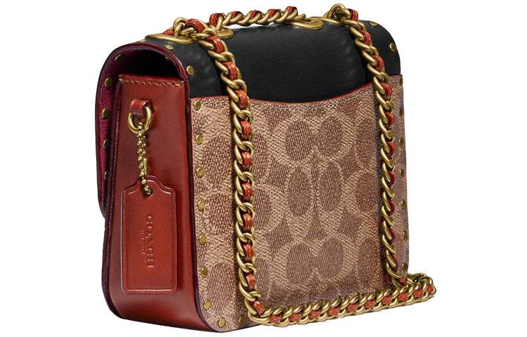 Сумка женская Coach Madison 16 Camellia Spin Lock - Boxette Shop