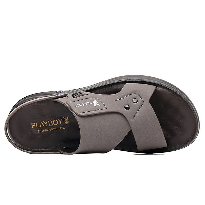 Playboy Beach yozgi erkaklar sandallari