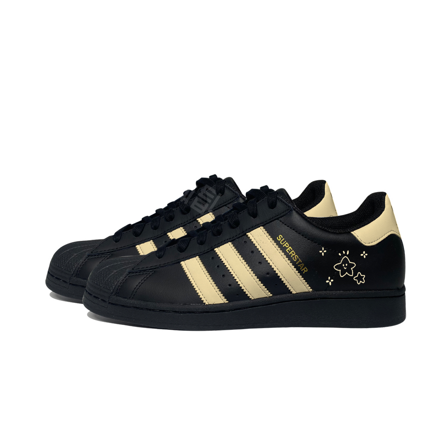 Кроссовки женские Adidas Superstar Golden Mango