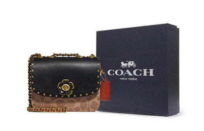 Сумка женская Coach Madison 16 Camellia Spin Lock - Boxette Shop