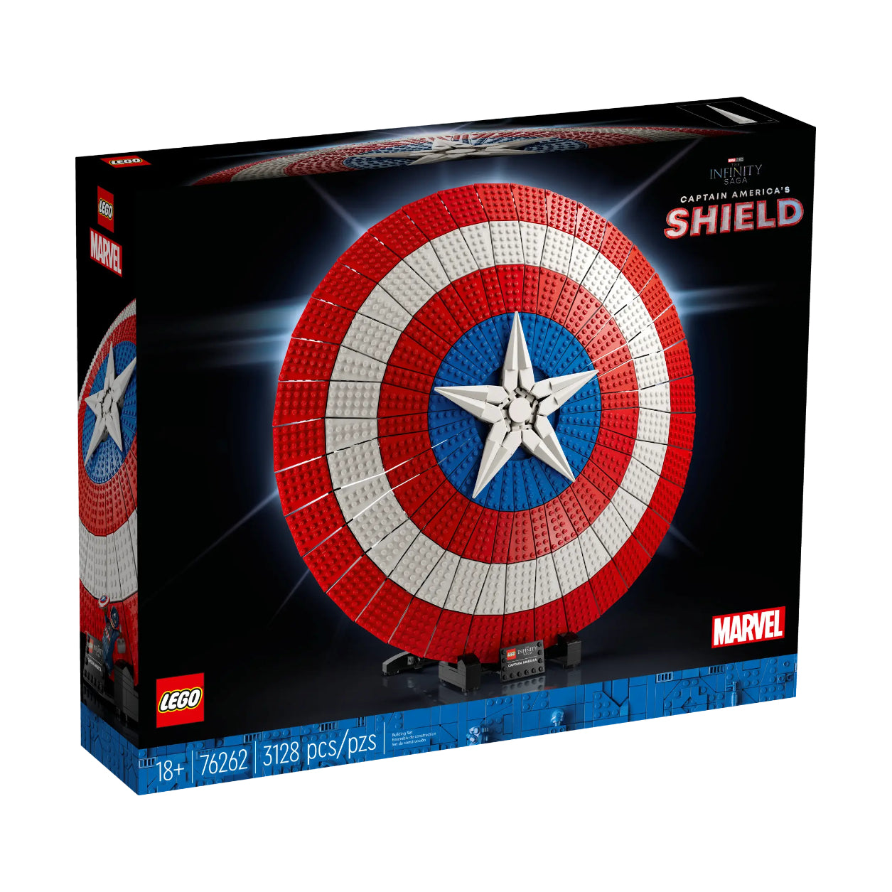 LEGO Superqahramonlari: Kapitan Amerika qalqoni (76262)