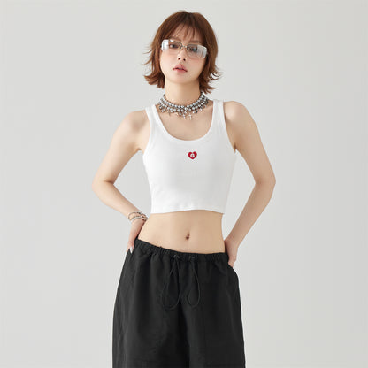 Golfkrossning asosiy modellari kashtado'zlikni yaxshi ko'radi tashqi kiyim yengsiz kamzulga kalta shirin salqin uslubdagi achchiq qizning pastki ichki qismi yuqori yelek ayollar