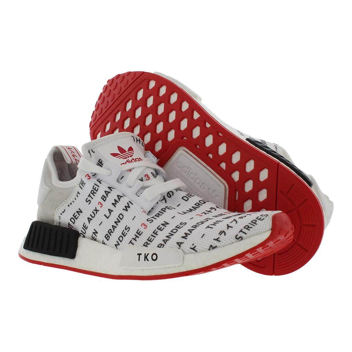 Кроссовки детские Большие Adidas Nmd_r1 J - Boxette Shop