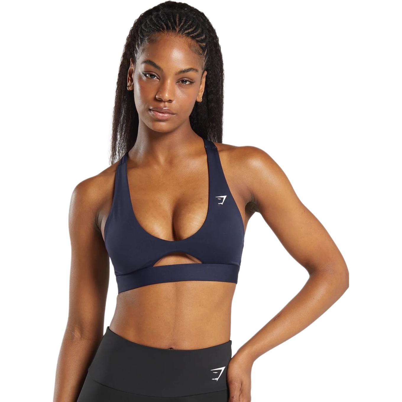 Gymshark Peek A Boo ayollar sport byustgali