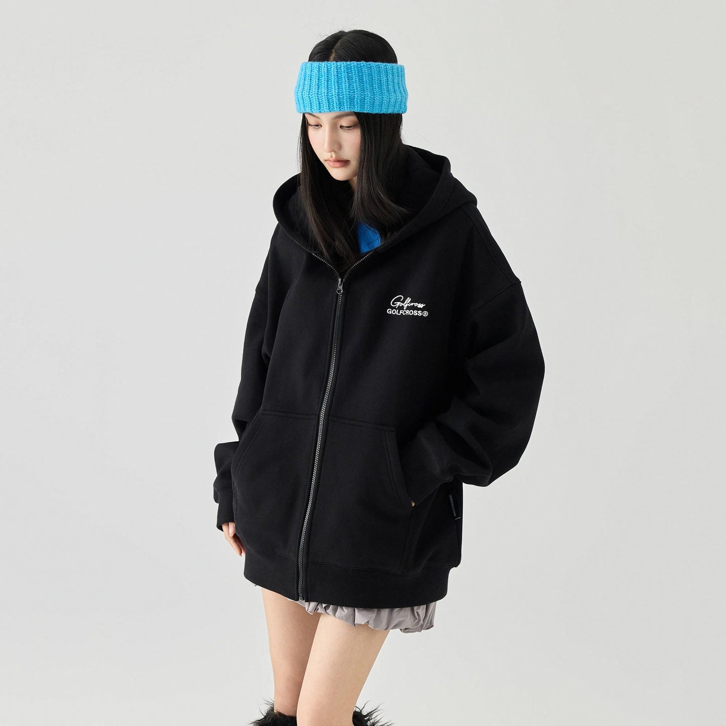 Ayollar uchun golf kross hoodie