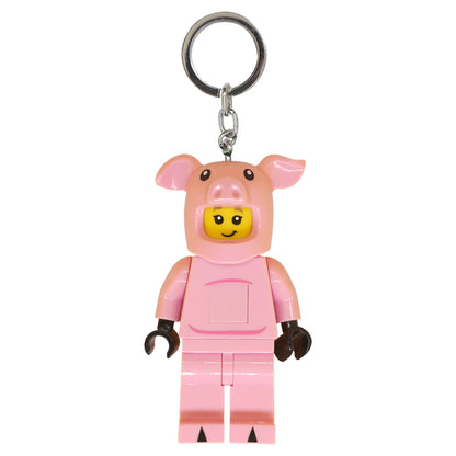 LEGO porlayotgan pushti cho'chqa kaliti (KE212H)