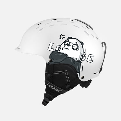 Горнолыжный шлем и очки Lecage Lecage