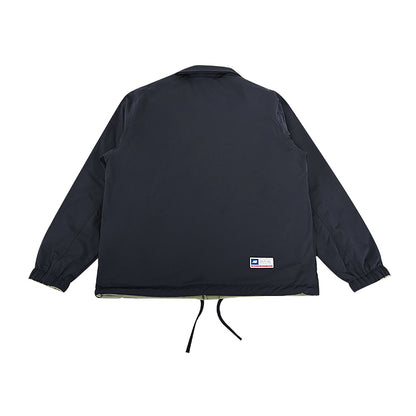 Yangi balans atleisure teskari ko'ylak uzun yengli erkaklar ko'ylagi qora