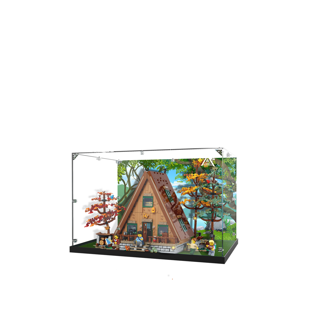 LEGO g'oyalari "O'rmon yog'och uyi" (21338)