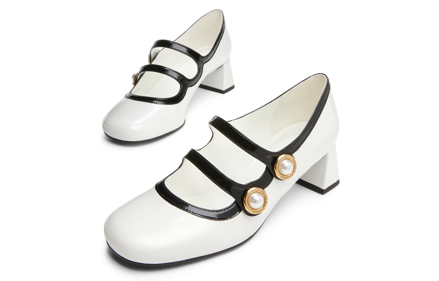 Charlz va Keyt ayollar poyabzali