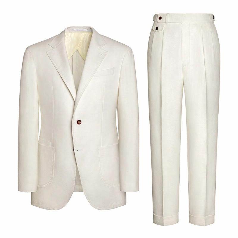 Костюм мужской Skaro Linen Business Suit - Boxette Shop