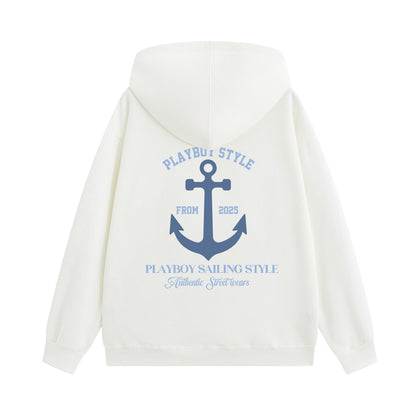 Erkaklar uchun Playboy kapshonli ko'ylagi