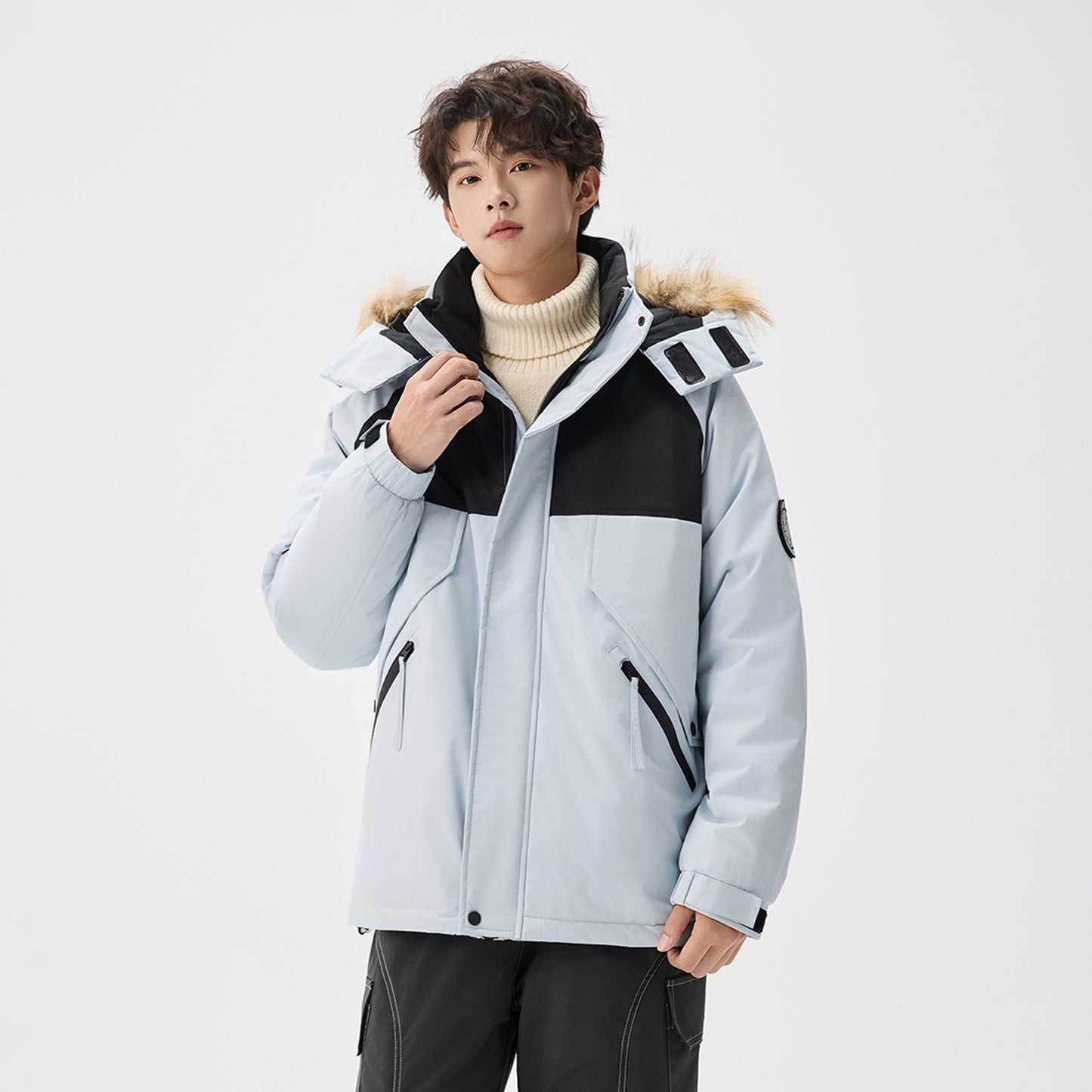 YaYa erkaklar uchun puflangan kurtka