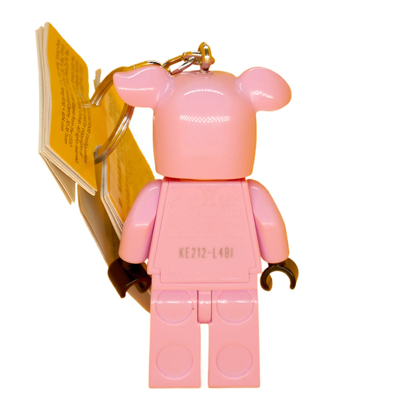 LEGO porlayotgan pushti cho'chqa kaliti (KE212H)
