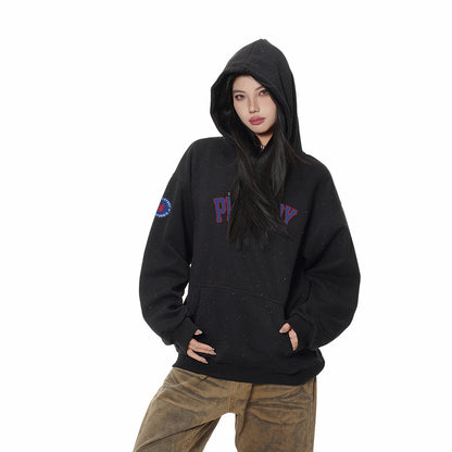Playboy bosilgan harflar moda bo'sh hoodie erkaklar va ayollar modellari