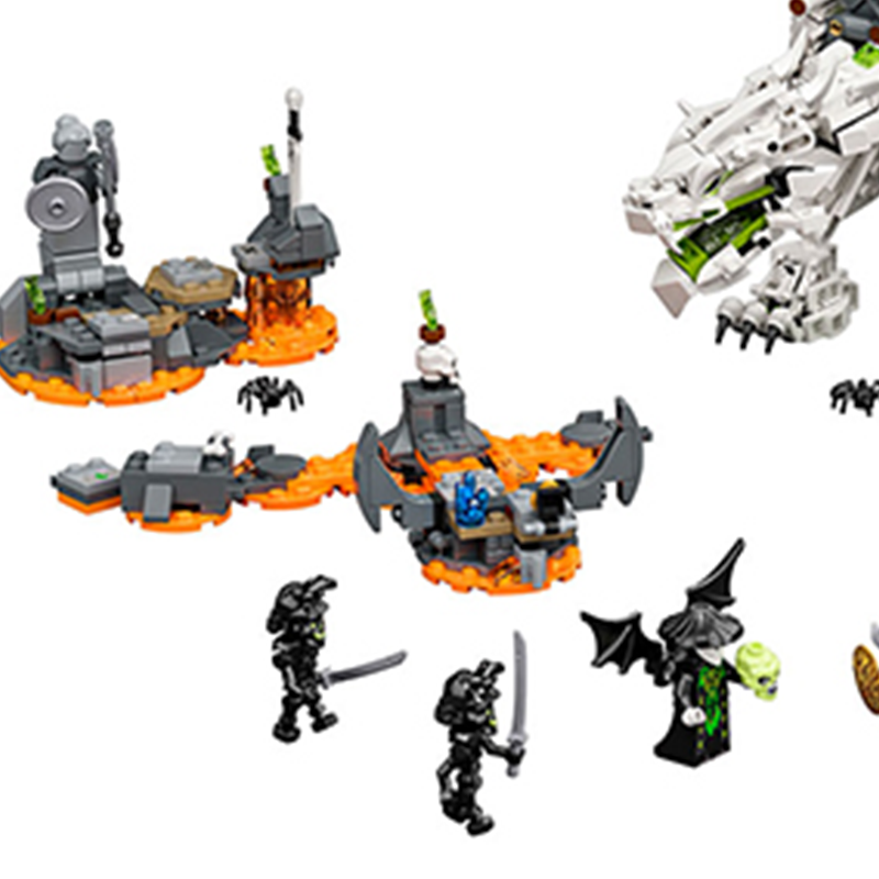 LEGO qurilish to'plami "Phantom Ninja Series: Boshsuyagi sehrgarining uchuvchi ajdahosi" (71721)