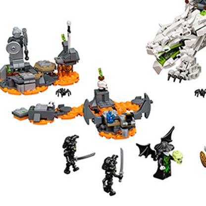 LEGO qurilish to'plami "Phantom Ninja Series: Boshsuyagi sehrgarining uchuvchi ajdahosi" (71721)