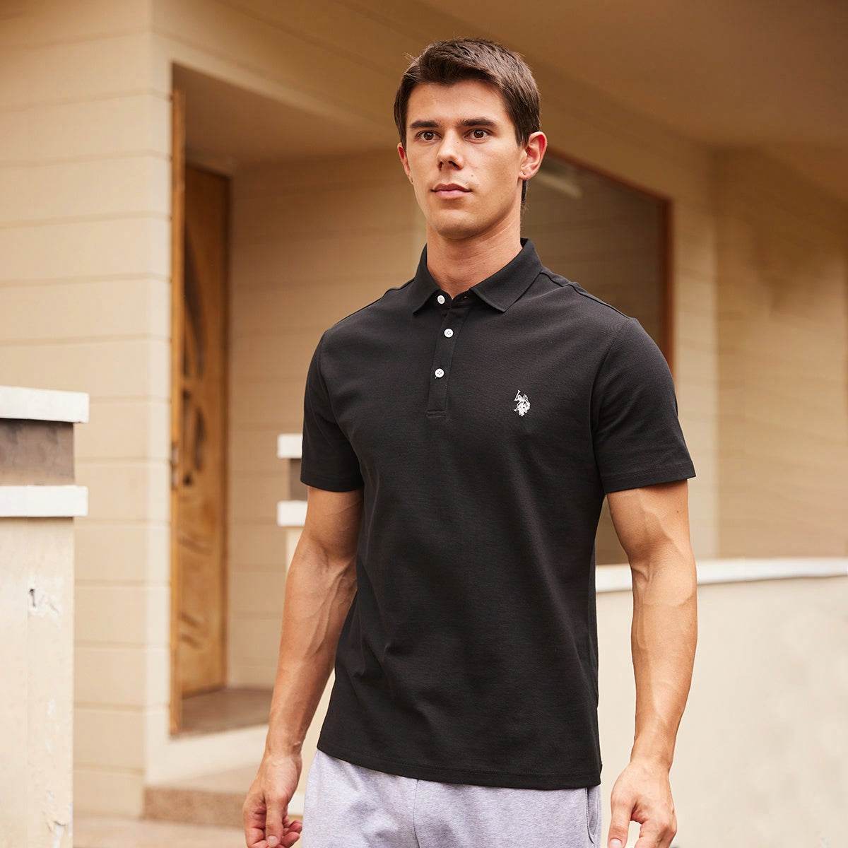Поло мужское U.S. Polo Assn. - Boxette Shop