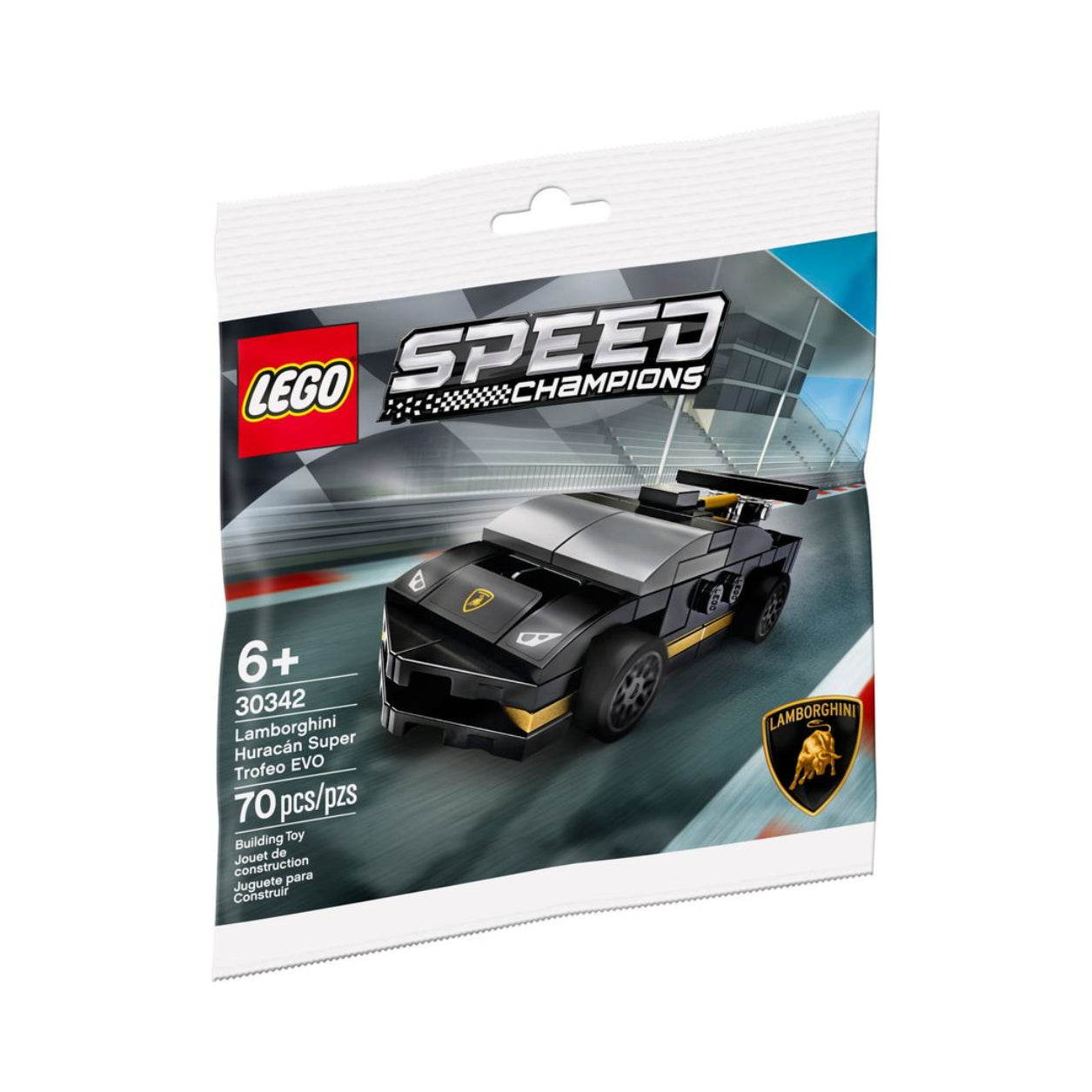 Конструктор LEGO Super Racing: Lamborghini Huracán Super Trofeo Evo (30342) - Boxette Shop