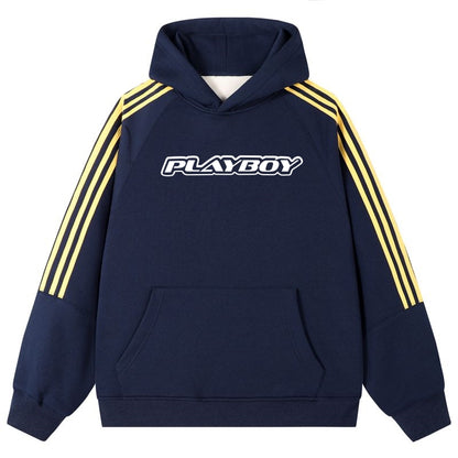 Erkaklar uchun Playboy kapshonli ko'ylagi