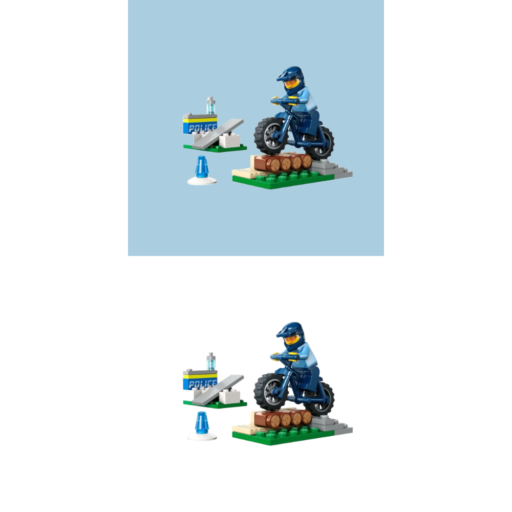 LEGO City Police mototsikl to'plami (30638)