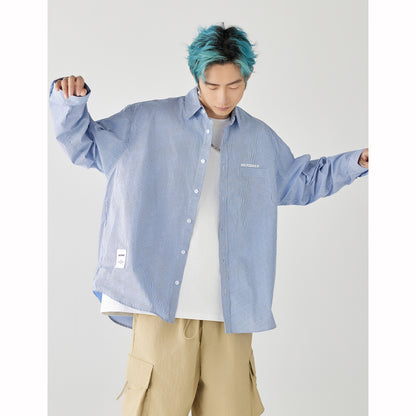 Golfcross yapon kolleji uslubidagi shaharbo'yi chiziqli bir ko'krakli tasodifiy lapel uzun yengli ko'ylak ko'ylagi juftlik modellari