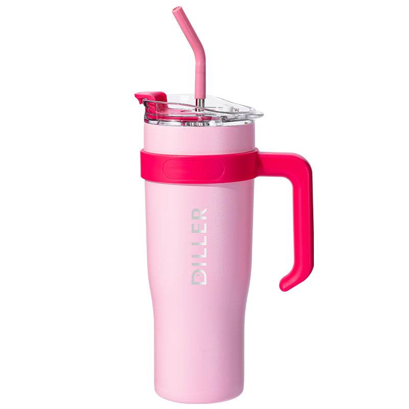 Термокружка Diller Hays Straw Insulated Mug - Boxette Shop